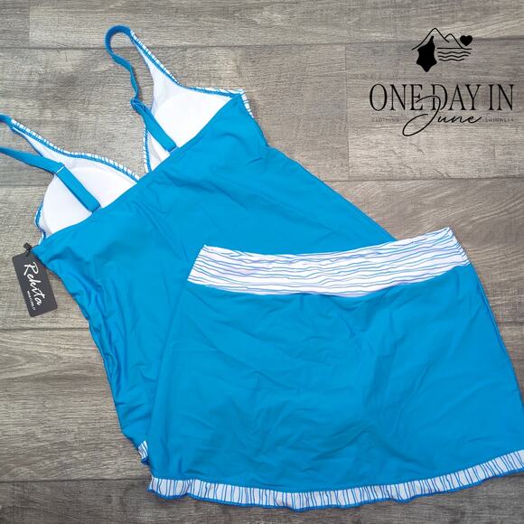 Rekita Skirted Tankini Swimsuit Size M - Picture 8 of 8